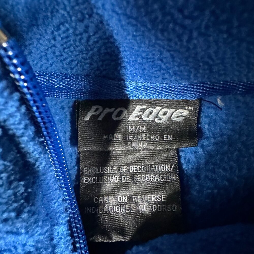 Florida Gators Medium Pro Edge Blue Pullover 1/4 Zip Fleece Kangaroo Pocket Soft - Picture 4 of 12